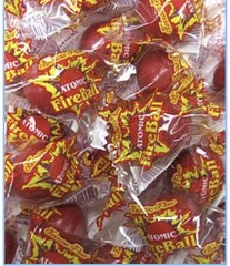 2 LB Two Pounds Ferrara Pan Atomic Fireballs Premium Large Size