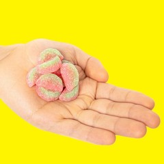 SOUR PATCH KIDS Watermelon Soft & Chewy Gummy Candy, Family Size, 1.8 lb
