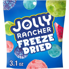 Jolly Rancher Freeze Dried Original Fruit Flavored Candy, Bag 3.1 oz