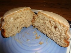 FESTIVE HOMEMADE EGGNOG CAKE WITH EGGNOG SUGAR GLAZE WITH CHOICES