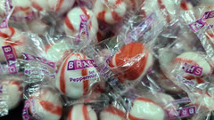 Bob’s Sweet Stripes 8oz ~ soft mint Bobs candy peppermint ~ Half Pound Sweets