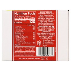 Lotus Biscoff Cookies, 17.6 Oz, Dispenser Box (20 sleeves of 2 XL cookies) New