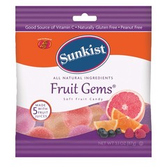 SUNKIST FRUIT GEMS – Jelly Belly Candy Jelly – Varied BAGS – SHIPS FREE