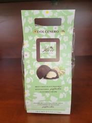 Oliva Dolcenero Milk Chocolate Pralines w/ Pistachio 230g/8.1oz Exp 12/2026 NIB