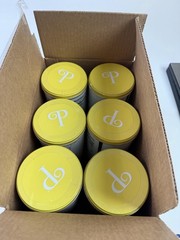 Pirouline Meyer Lemon Creme Filled Wafers Limited Edition Lot 6 Tins 10.6oz