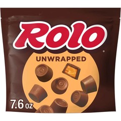 2 bags of 7.6 Oz ALL NEW! Rolo Unwrapped