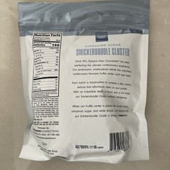 Edward Marc Chocolatier Snappers Cinnamon Sugar Snickerdoodle Cluster 15.5 Oz