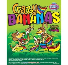 SweetGourmet Concord Coated Crazy Bananas, 3LB FREE SHIPPING!