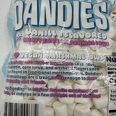 2 Dandies Vegan Mini Marshmallows Vanilla 10 Oz Guaranteed Fresh