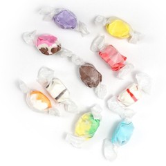Salt Water Taffy Assorted Mix, 3 Pound Bulk Bag, 10 Assorted Flavors,…