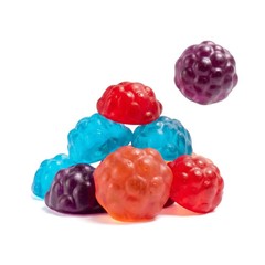 Mixed Gummy Berries Assorted Fruit Flavors – Soft & Chewy Gummy Candy Treat