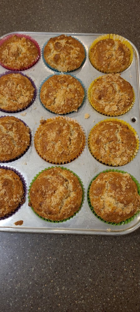 Banana Muffins 1 Dozen (12) Deliciously Moist Homemade Baked Fresh To Order