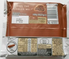 Nestle Aero Milk Chocolate (27g (0.95 Oz) x 4 Pack