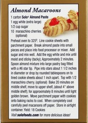 2 PK – Solo Pure Almond Paste 8 oz ( 227 g ) Gluten Free • Kosher Certified