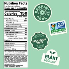Back to Nature Fudge Mint Cookies, 5.5 Ounce (Pack of 1), No Color