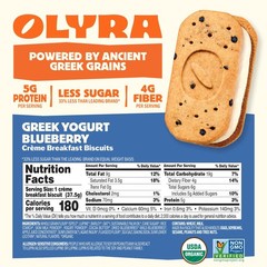 Organic Snacks – Sandwich Breakfast Biscuits – Greek Yogurt – Healthy Snacks …