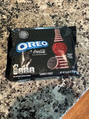 Limited Edition Oreo Coca Cola With POPPING CANDY Cookies 10.68 Oz – 1 Pack