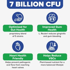 Oral Probiotics for Mouth Bad Breath Treatment for Adults – Dental Probiotics fo