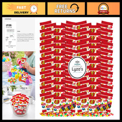 Assorted Mini Jelly Beans – 100 Count Fun Size Packs – 0.35 oz Flavors Treats