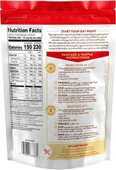Arrowhead Mills, Organic Pancake & Waffle Mix Buckwheat, 22 Oz