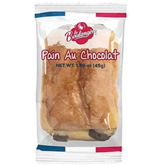 4-PK La Boulangere Pains Au Chocolat, Chocolate Croissants, Individually Wrapped