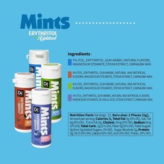 Xylitol Erythritol Dental Mints Variety Pack 30 Pieces x 4