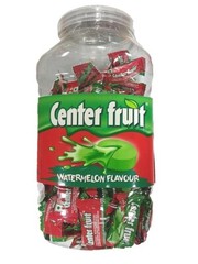 Center Fruit watermelon Flavor Liquid Filled Chewing Gum endless juicy tasty