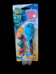 Pixar Pop Ups 3Pcs Sully Monsters Inc Flix Candy Chupa Chups Lollipop Dispenser