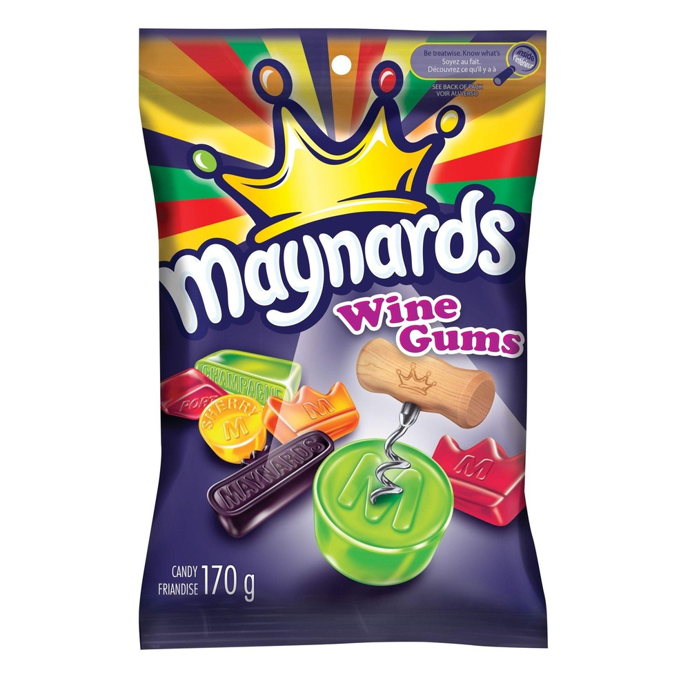 Maynards Wine Gums Candy, 170g/6oz, Imported from Canada}
