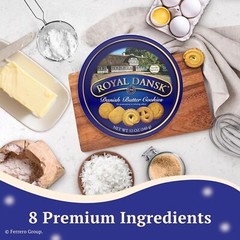 Royal Dansk Danish Cookie Selection, 12 Ounce (2 Pack)
