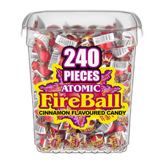 Atomic Fireball, Candy, Cinnamon Flavor, Individually Wrapped, 64.8Oz (240 Ct)