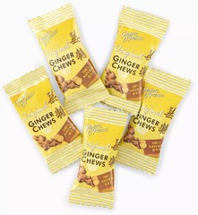 Prince of Peace Ginger Chews Candy Original ( 100% Natural ) 4 oz ( Pack of 12 )