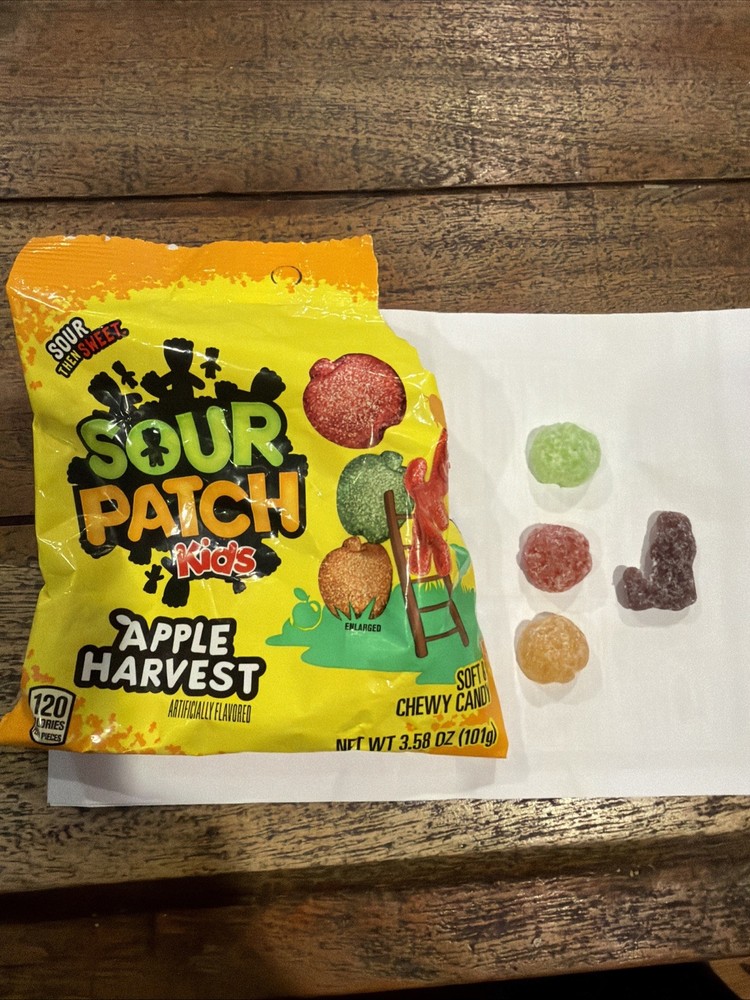 Rare Misshape Purple Sour Patch Kid.