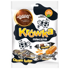 Wawel Pack of 3 x KROWKA Cream Fudge 3 x 250g / 8.8 oz