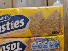McVities Tasties Custard Creams 5.29oz (150g) Lot Of 6 Packages New Sealed