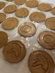 Dalgona Candy from Squid Games Korean Honey Comb Cookie