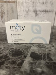 NEW Moty Mint Energy Gum 5 Packs Of Gum 10 Pieces/Pack 100 Pieces Total