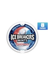 NEW! 8x Packs Ice Breakers Snow Cone Sugar Free Mints – 1.5oz Each