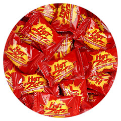 Hot Zotz Fiery Cinnamon Fizz Candy 1lb Bulk Bag Approx 90 Pieces