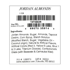 Light Blue Jordan Almonds (1Lb), Candy Buffet, 113 Pieces