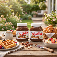 2 Orders Nutella Hazelnut Spread with Cocoa, 33.5 oz, 2-count Each Order