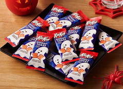 KITKAT GHOST CINNAMON TOAST CREAM Wafer SNACK SIZE Bars VALUE LIMITED BULK NOW!!