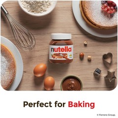 Nutella Hazelnut Spread with Cocoa for Breakfast, 0.52 oz Mini Cups, Bulk 120 Pa