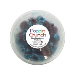 Poppin Crunch Blue Raspberry Gushers Candy Snacks Choice of Sweet or Sour