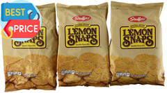 Lemon Snaps Cookies – [3 Pack]