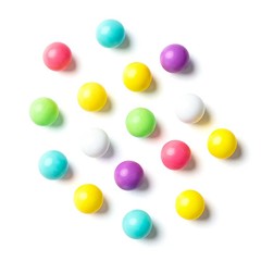 Mini Pastel Jawbreakers – Colorful Hard Candy Balls, Classic Sweet Treats