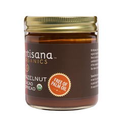 Artisana Organics Hazelnut Cacao Spread, 8 Oz | No Palm Oil, Sweetened with Coco