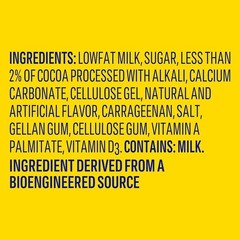 Indulgently Sweet Chocolate Lowfat Milk – 12 x 8 Fl Oz, No High Fructose Syrup