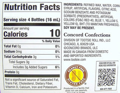 Nik-L-Nip Wax Bottles, Fruit Flavored Drinks, Bulk Nostalgia Candy (2 Pounds)