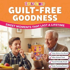 Zolli Drops Sugar Free Candy with Xylitol, 3 Ounce (Pack of 1), Fruit